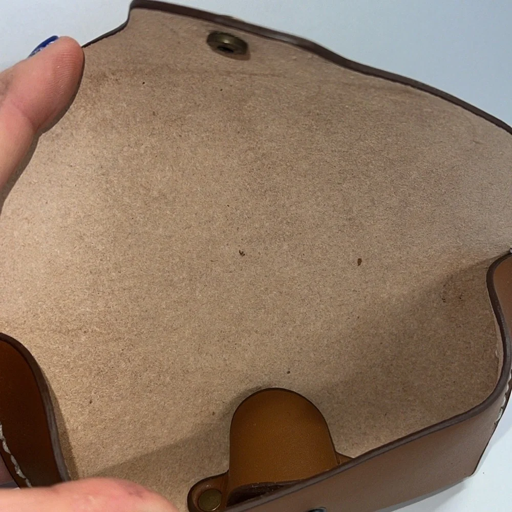 Bajio Roca Sunglasses Case Sustainable Cactus Leather - New